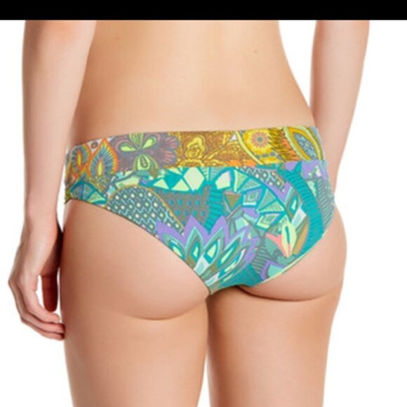 Maaji Bikini Bottoms Reversible Route Sixty Signature Cut Small New - Picture 1 of 6